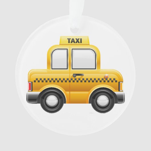 Taxi Cab Ornament (Vorderseite)
