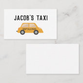 TAXI CAB Personalisierte Visitenkarten Visitenkarte (Vorne/Hinten)