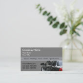 Taxi-Cab-Visitenkarten fest Visitenkarte (Stehend Vorderseite)