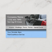 Taxi-Cab-Visitenkarten Visitenkarte (Vorderseite)