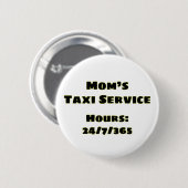 Taxi der Mama Button (Vorne & Hinten)