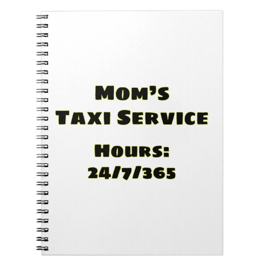 Taxi der Mama Notizblock (Vorderseite)