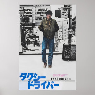 Taxi Driver 1976 Japanisches Filmplakat Poster