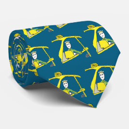 Taxi Driver Stickman Krawatte