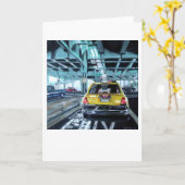 "Taxi" durch Trina Chow-Chow Karte (Gelbe Blume)