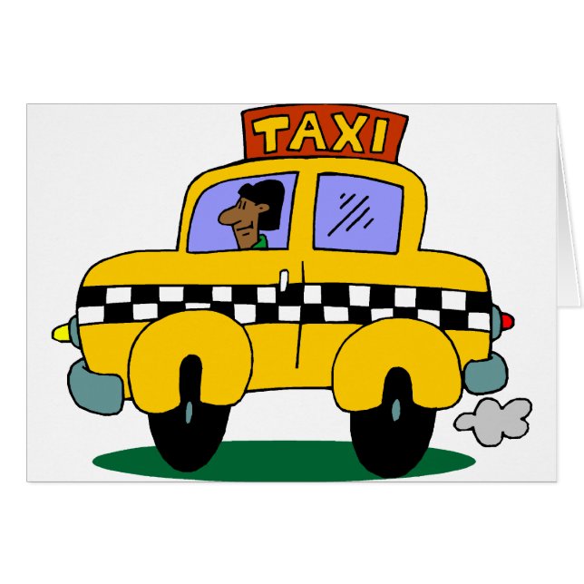 Taxi-Fahrer (Vorderseite (Horizontal))