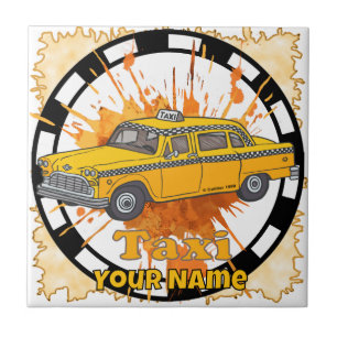 Taxi Fahrer Fliese