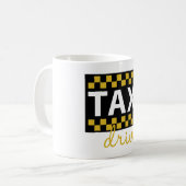 Taxi-Fahrer Kaffeetasse (Vorderseite Links)