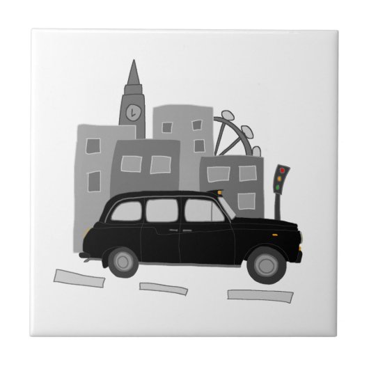 Taxi Fliese (Vorderseite)