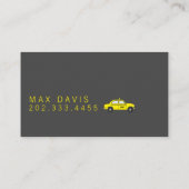 Taxi & Flughafen Shuttleservice Visitenkarte (Rückseite)