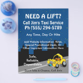 Taxi Flyer (Einzeln)