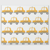 Taxi Geschenkpapier (Flach)