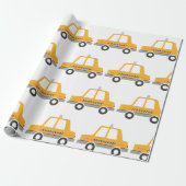 Taxi Geschenkpapier (Ungerollt)