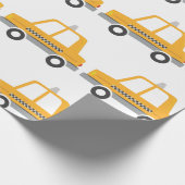 Taxi Geschenkpapier (Ecke)