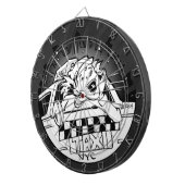 Taxi Girl Dartscheibe (Vorderseite rechts)