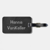 Taxi Girl Gepäckanhänger (Rückseite horizontal)