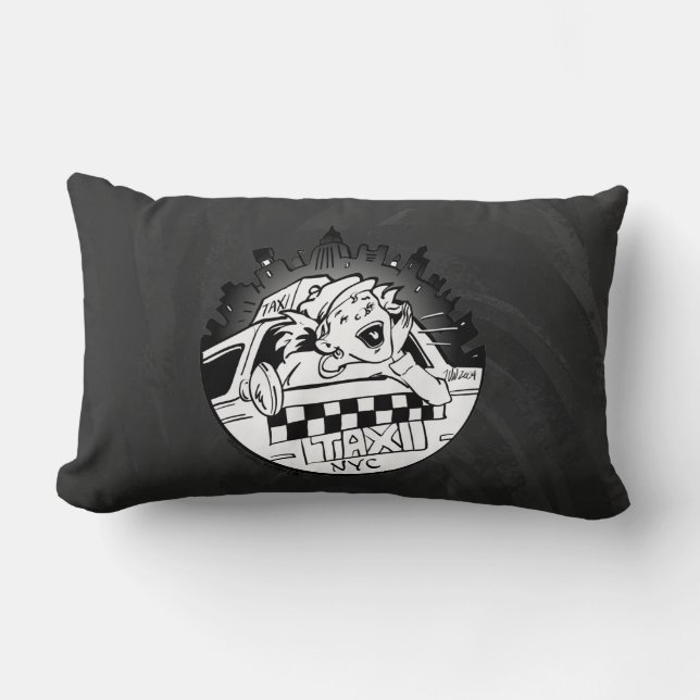 Taxi Girl Lendenkissen (Vorderseite)