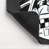 Taxi Girl Mousepad (Ecke)