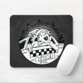 Taxi Girl Mousepad (Mit Mouse)