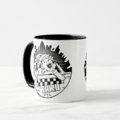 Taxi Girl Tasse (Vorderseite Links)