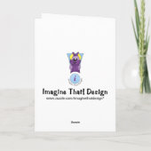 Taxi Girl Vielen Dank, dass Sie Karten ausstellen (Rückseite)