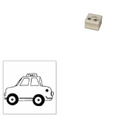 Taxi Gummistempel (Stempel)