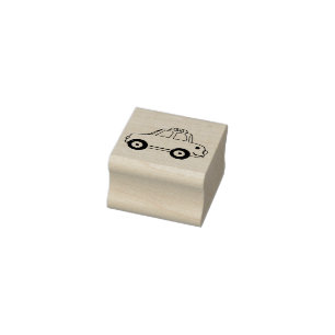 Taxi Gummistempel