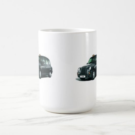 Taxi Hackney Carriage Tasse (Mittel)