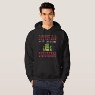 Taxi-hässliche Weihnachtsstrickjacke Hoodie