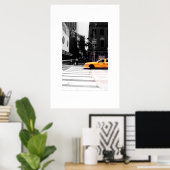 Taxi im Kasten Poster (Heimbüro)