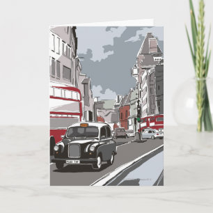Taxi in London Karte