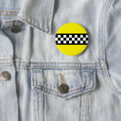 Taxi-Kontrollstreifenmuster Button (Beispiel)
