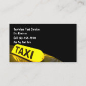Taxi Leicht transportierte Visitenkarten Visitenkarte (Vorderseite)