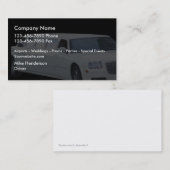 Taxi-Limousine Visitenkarte (Vorne/Hinten)