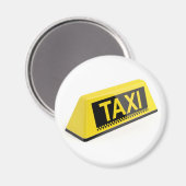 Taxi Magnet (Vorderseite/Rückseite)