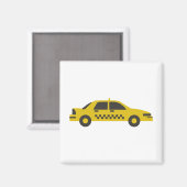 Taxi Magnet (Vorderseite/Rückseite)