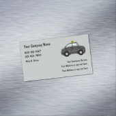 Taxi Magnetische Visitenkarte (Beispiel)