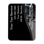 Taxi-Magnetkarten Magnet (Vertikal)