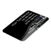 Taxi-Magnetkarten Magnet (Linke Seite)