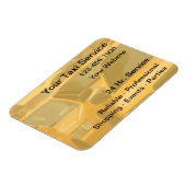 Taxi-Magnetkarten Magnet (Linke Seite)