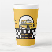 Taxi Milchtasse (Vorderseite)