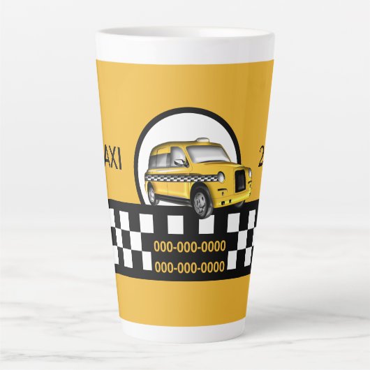 Taxi Milchtasse (Vorderseite)