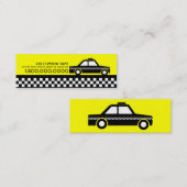 Taxi Mini Visitenkarte (Vorne/Hinten)