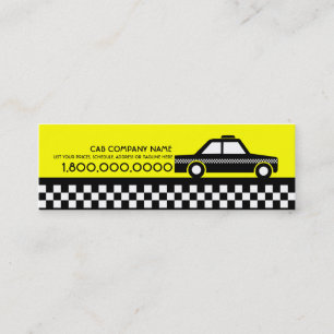 Taxi Mini Visitenkarte