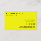 TAXI (Modquadrate) Visitenkarte (Rückseite)