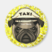 Taxi-Mops Magnet (Vorne)
