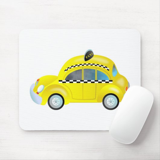 Taxi Mousepad (Mit Mouse)