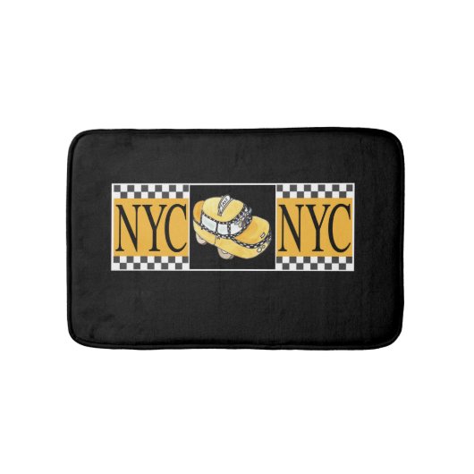 Taxi NYC Badematte (Vorderseite)