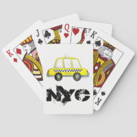 Taxi NYC Gelb New York City Checkered Cab Print