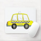 Taxi NYC Yellow New York City Checkered Cab Gesche Mousepad (Mit Mouse)